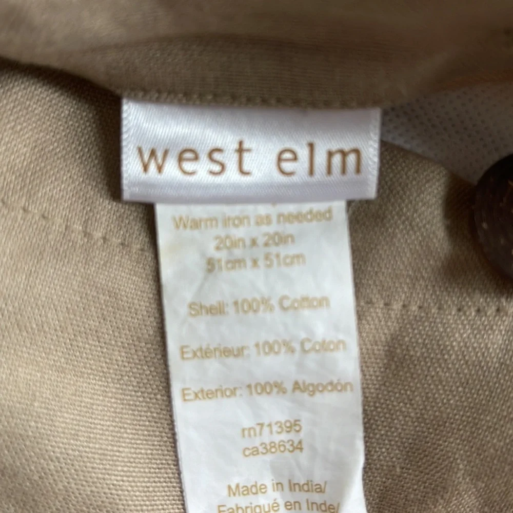 West Elm Decorative Pillow Cover